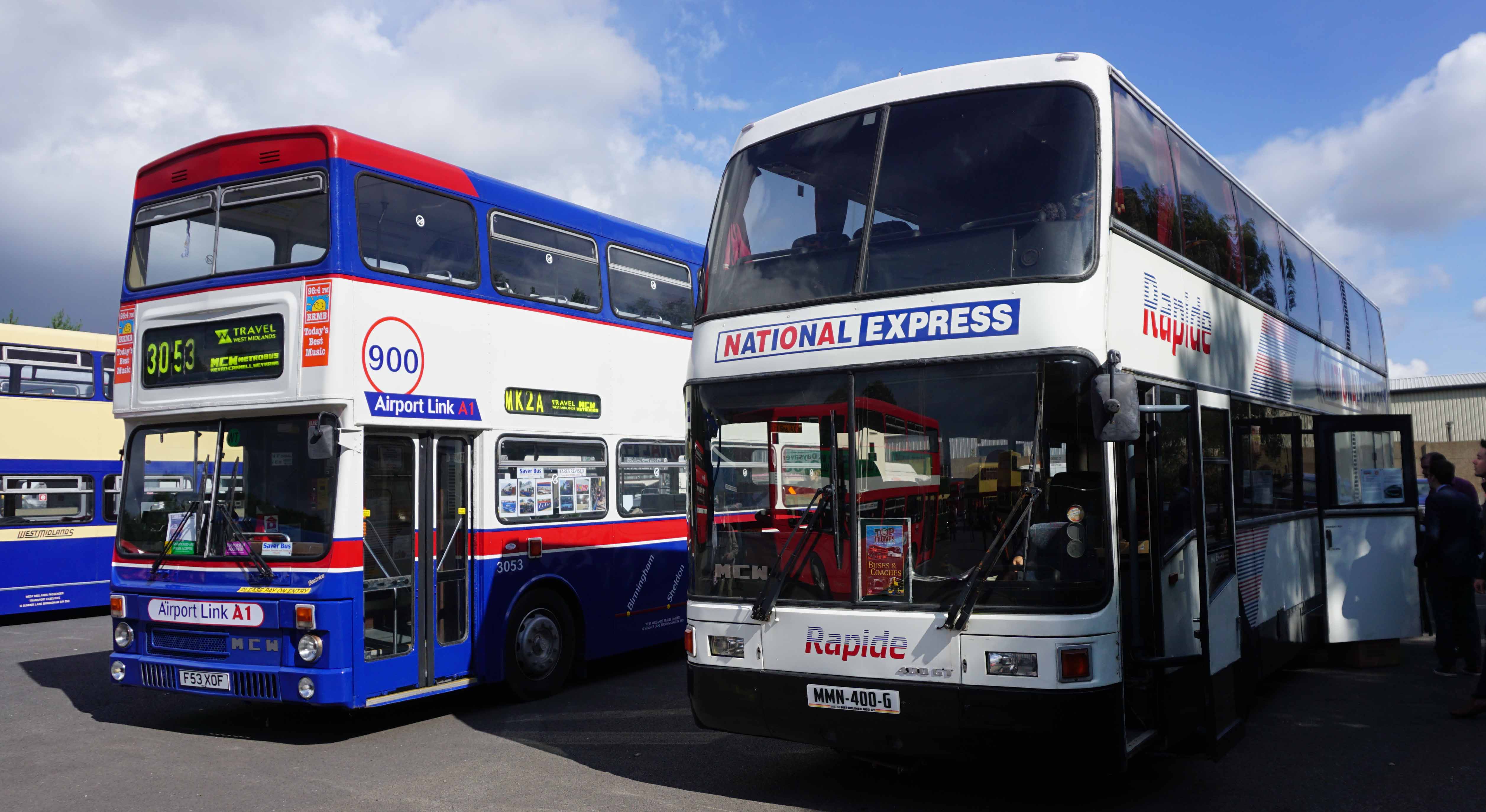 MCW TWM Metrobus 3053 & Yorkshire Traction MCW Metroliner 99 National Express